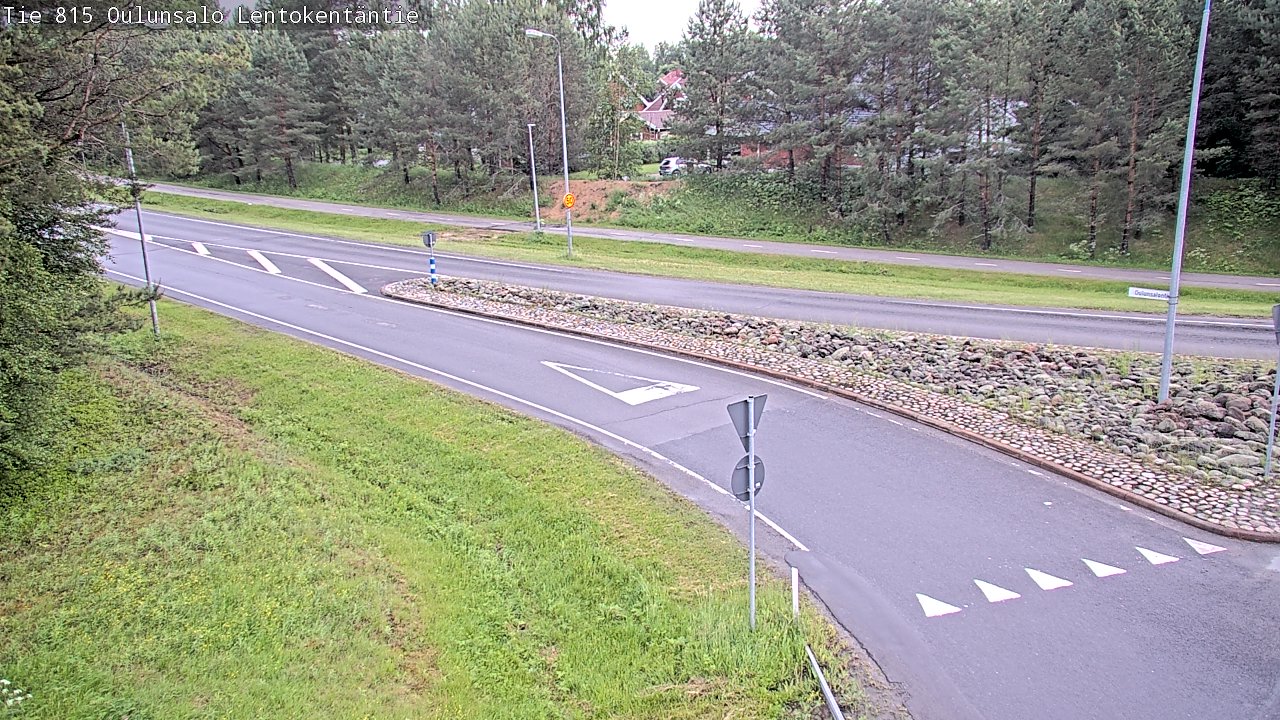 Kelikamerat Kuva Tie 816 Oulunsalo, Lentokentäntie, Oulu, Pohjois-Pohjanmaa