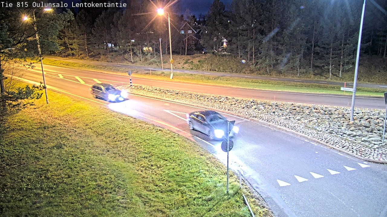 Kelikamerat Kuva Tie 816 Oulunsalo, Lentokentäntie, Oulu, Pohjois-Pohjanmaa