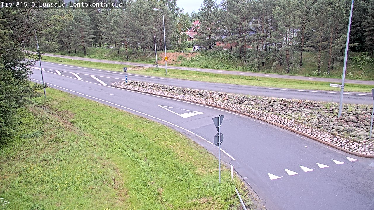 Kelikamerat Kuva Tie 816 Oulunsalo, Lentokentäntie, Oulu, Pohjois-Pohjanmaa