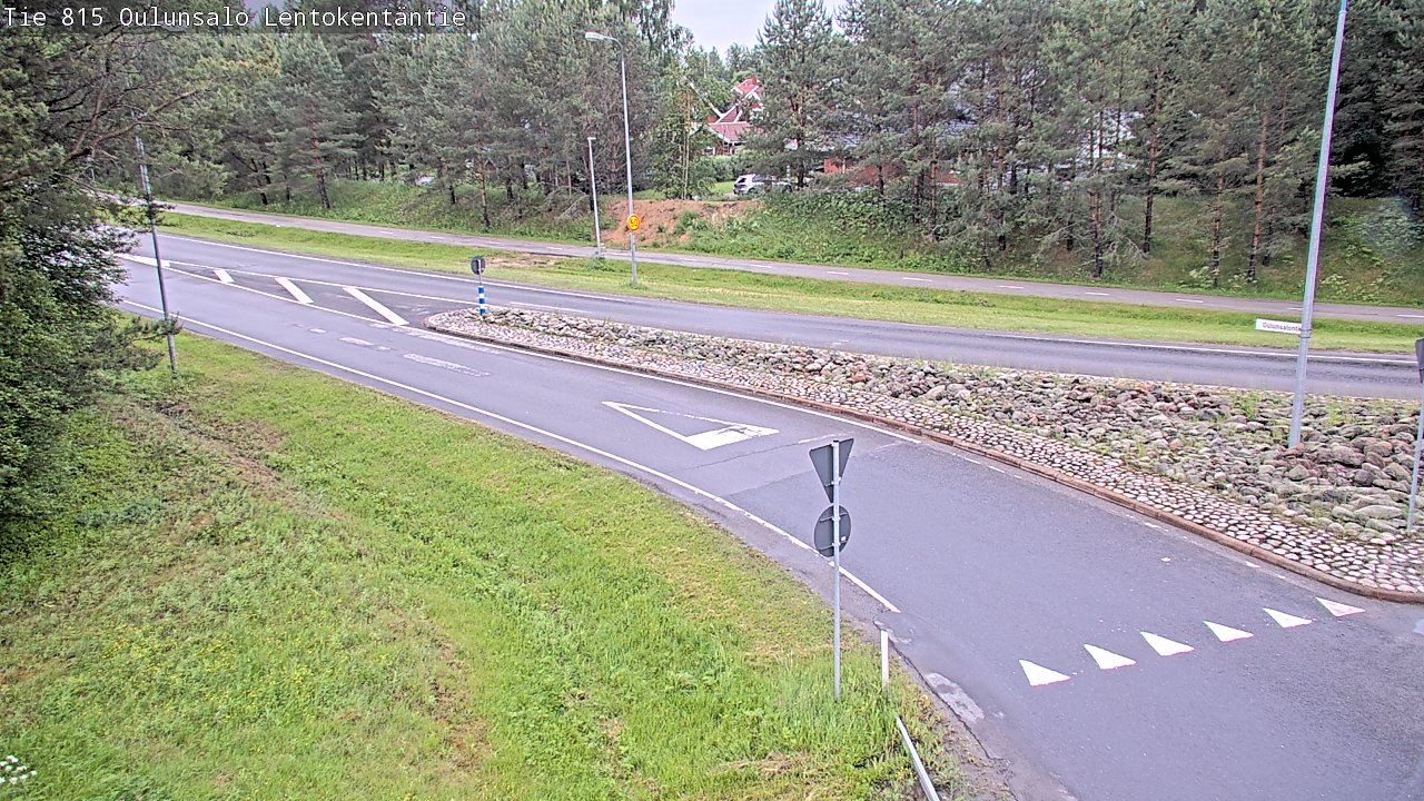 Kelikamerat Kuva Tie 816 Oulunsalo, Lentokentäntie, Oulu, Pohjois-Pohjanmaa