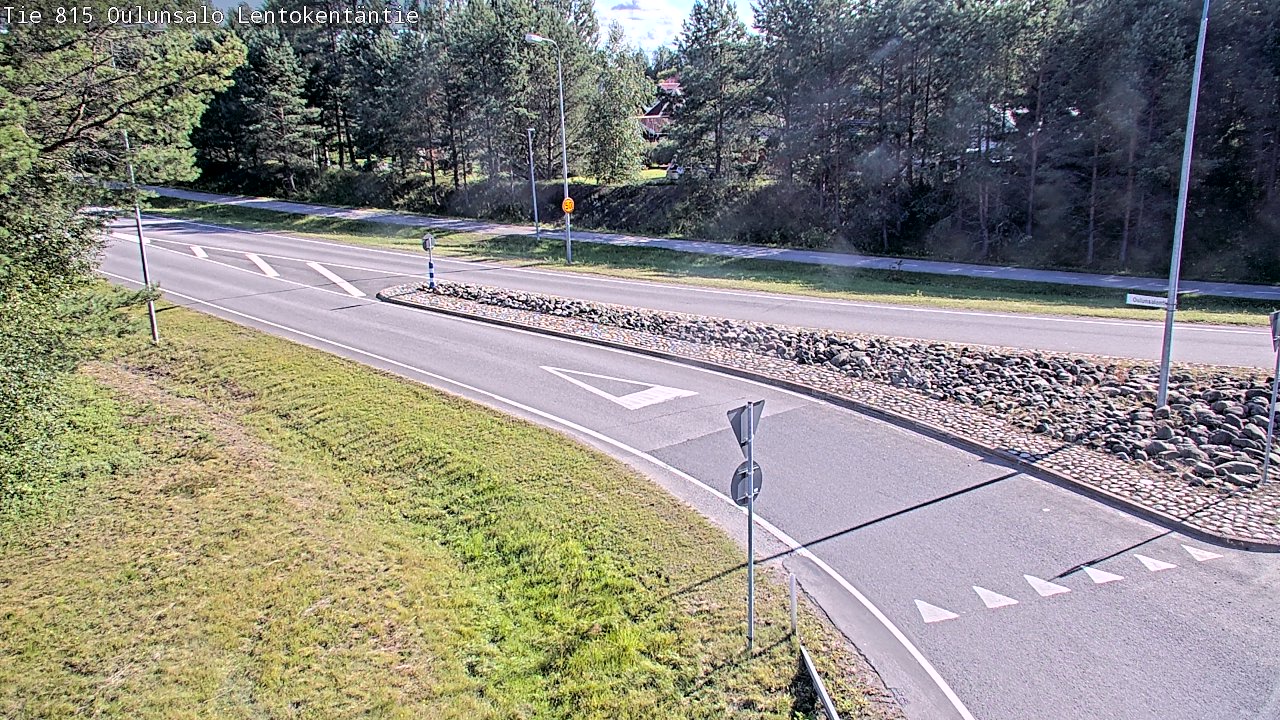 Kelikamerat Kuva Tie 816 Oulunsalo, Lentokentäntie, Oulu, Pohjois-Pohjanmaa