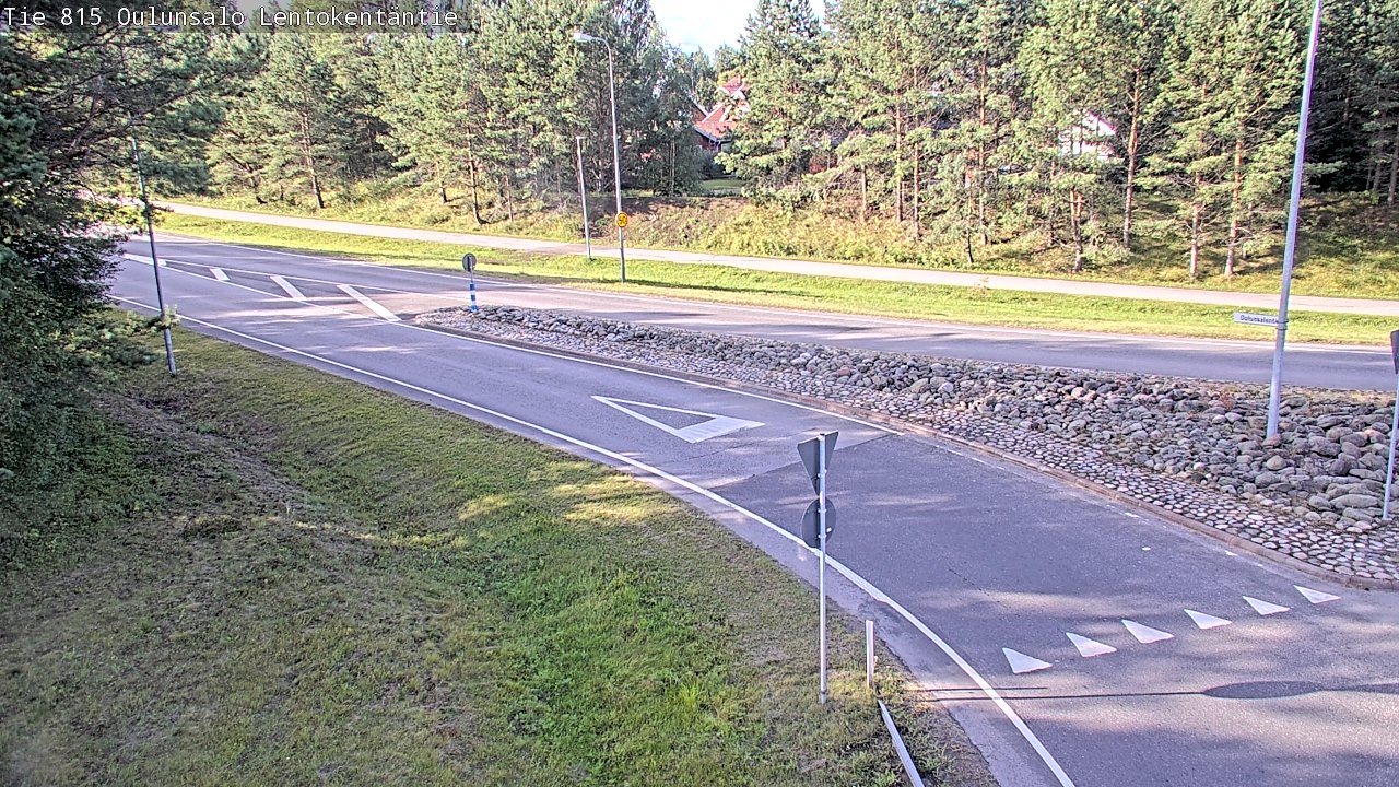 Kelikamerat Kuva Tie 816 Oulunsalo, Lentokentäntie, Oulu, Pohjois-Pohjanmaa