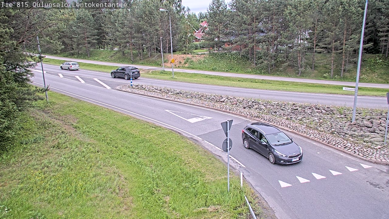 Kelikamerat Kuva Tie 816 Oulunsalo, Lentokentäntie, Oulu, Pohjois-Pohjanmaa