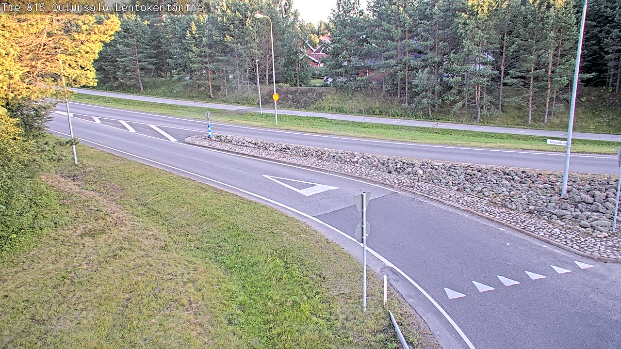 Kelikamerat Kuva Tie 816 Oulunsalo, Lentokentäntie, Oulu, Pohjois-Pohjanmaa