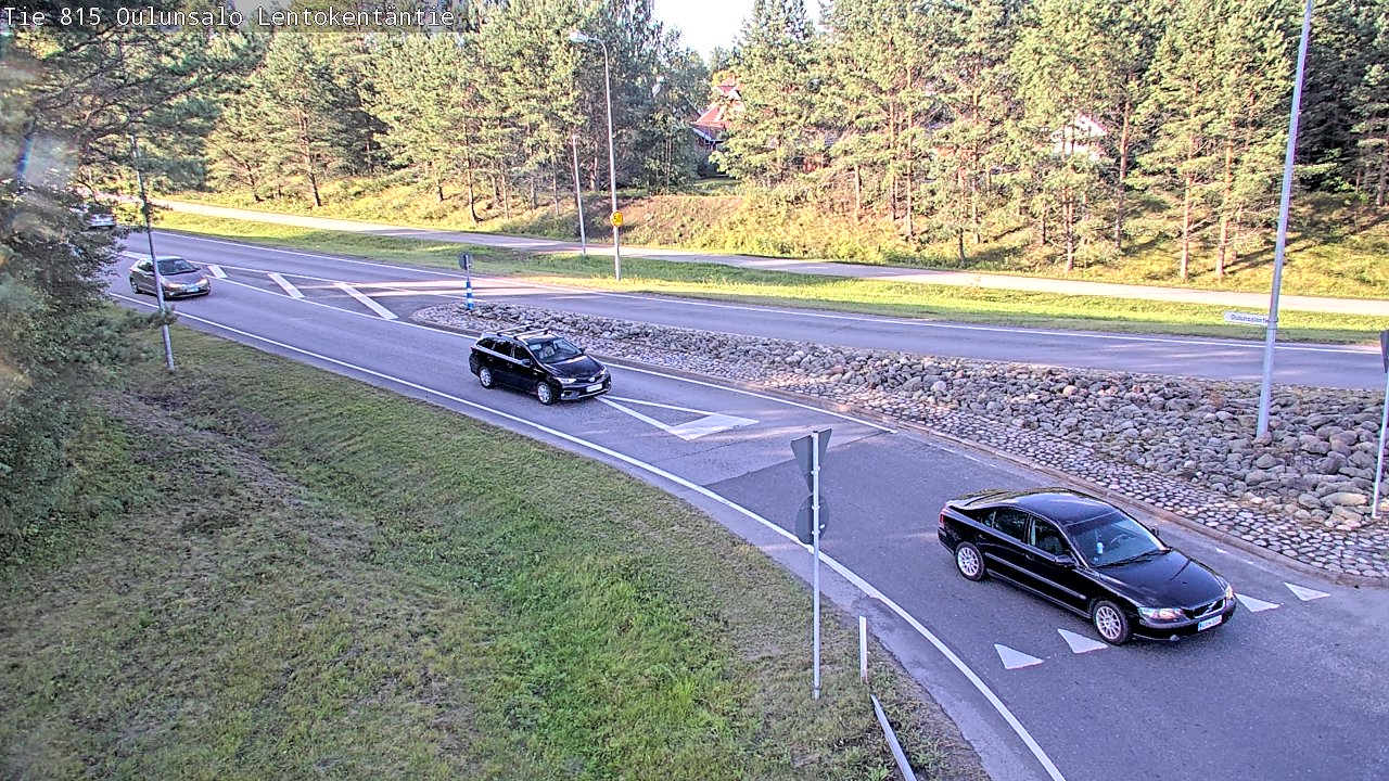 Kelikamerat Kuva Tie 816 Oulunsalo, Lentokentäntie, Oulu, Pohjois-Pohjanmaa