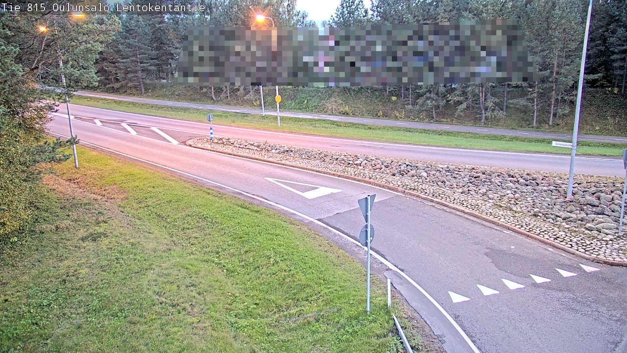 Kelikamerat Kuva Tie 816 Oulunsalo, Lentokentäntie, Oulu, Pohjois-Pohjanmaa