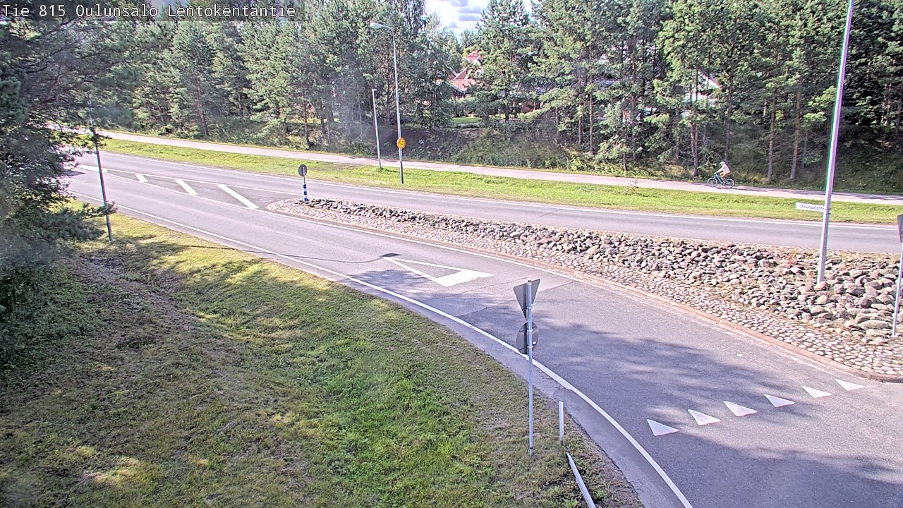 Kelikamerat Kuva Tie 816 Oulunsalo, Lentokentäntie, Oulu, Pohjois-Pohjanmaa