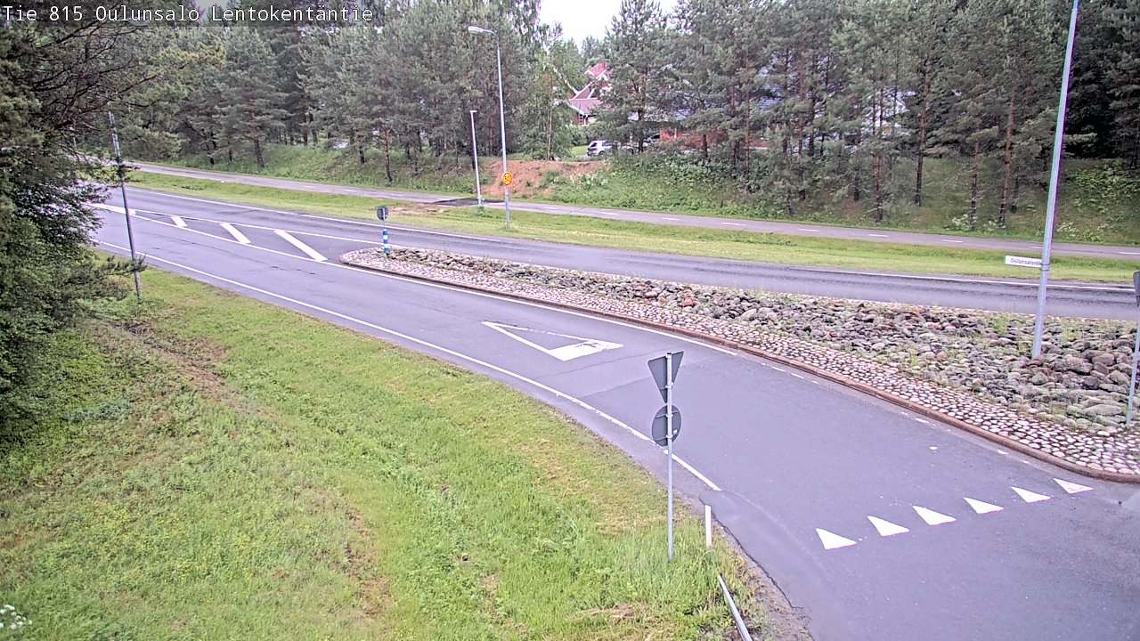 Kelikamerat Kuva Tie 816 Oulunsalo, Lentokentäntie, Oulu, Pohjois-Pohjanmaa