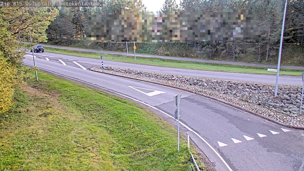 Kelikamerat Kuva Tie 816 Oulunsalo, Lentokentäntie, Oulu, Pohjois-Pohjanmaa