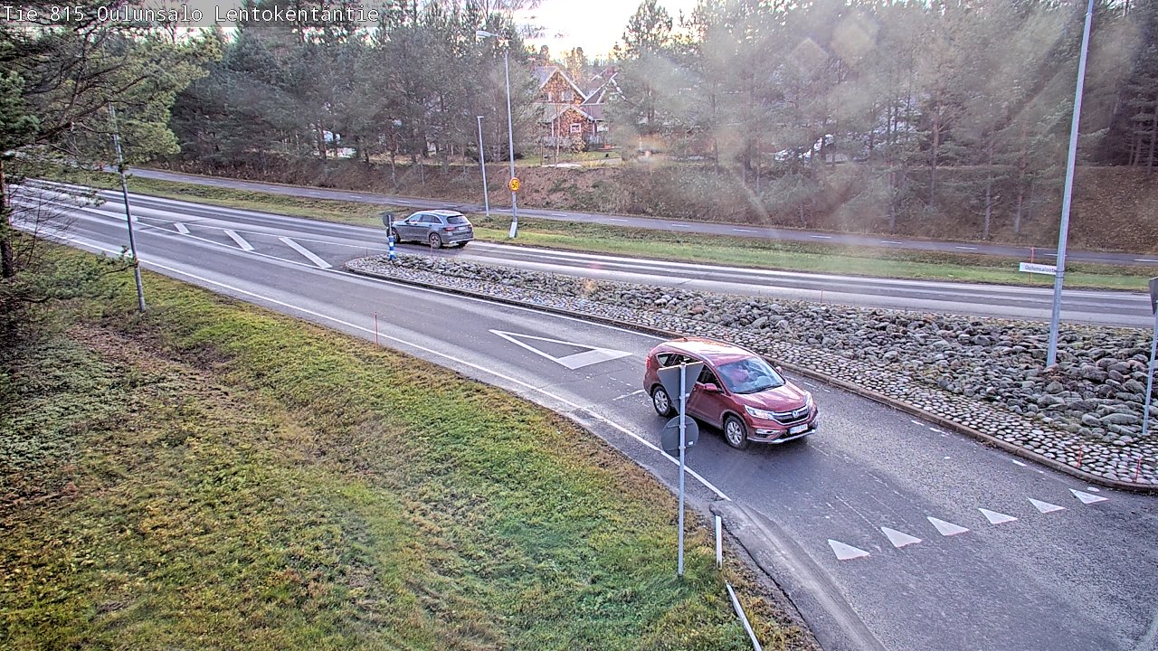 Kelikamerat Kuva Tie 816 Oulunsalo, Lentokentäntie, Oulu, Pohjois-Pohjanmaa