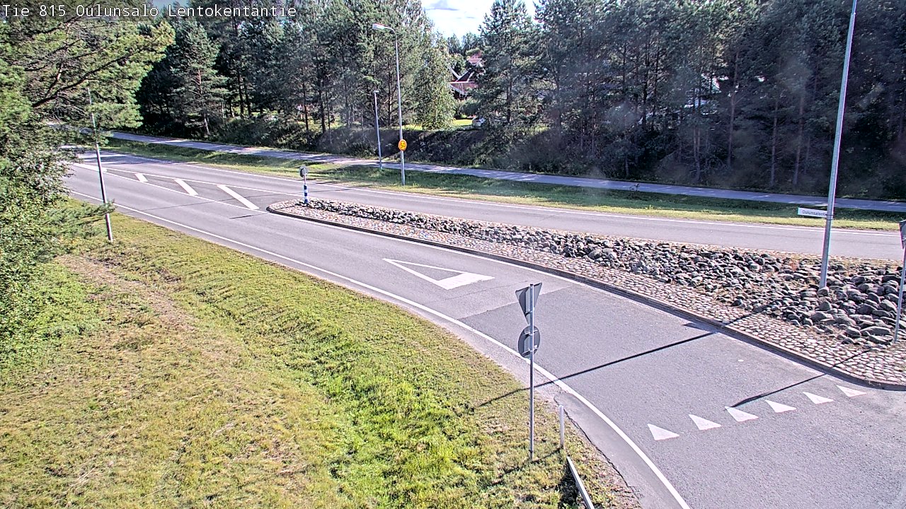 Kelikamerat Kuva Tie 816 Oulunsalo, Lentokentäntie, Oulu, Pohjois-Pohjanmaa