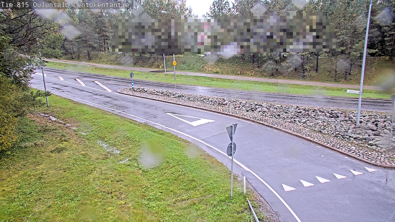 Weather Camera Image Road 816 Oulunsalo, Lentokentäntie, Oulu, Pohjois-Pohjanmaa
