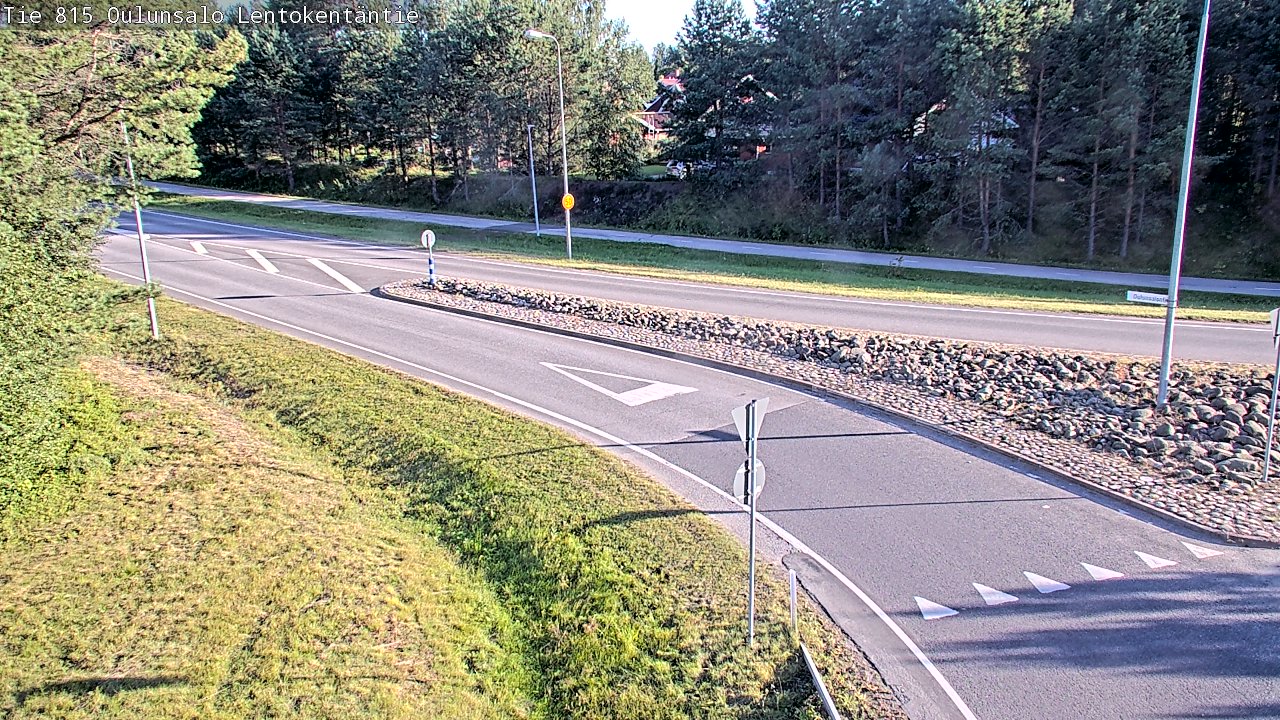 Kelikamerat Kuva Tie 816 Oulunsalo, Lentokentäntie, Oulu, Pohjois-Pohjanmaa