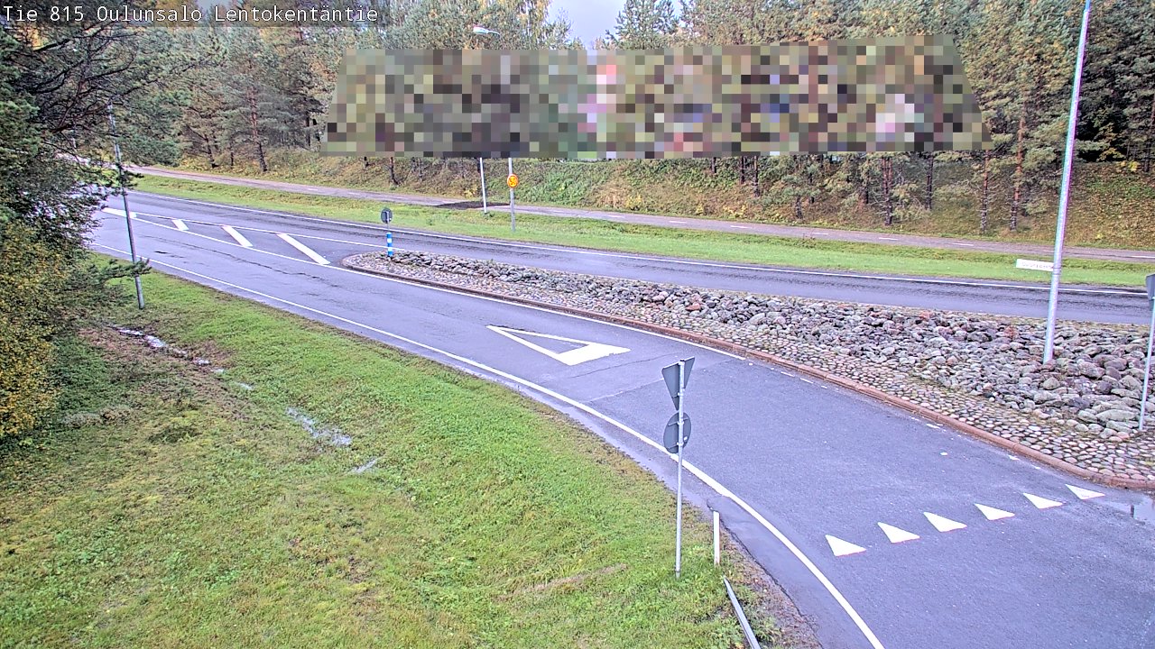 Kelikamerat Kuva Tie 816 Oulunsalo, Lentokentäntie, Oulu, Pohjois-Pohjanmaa
