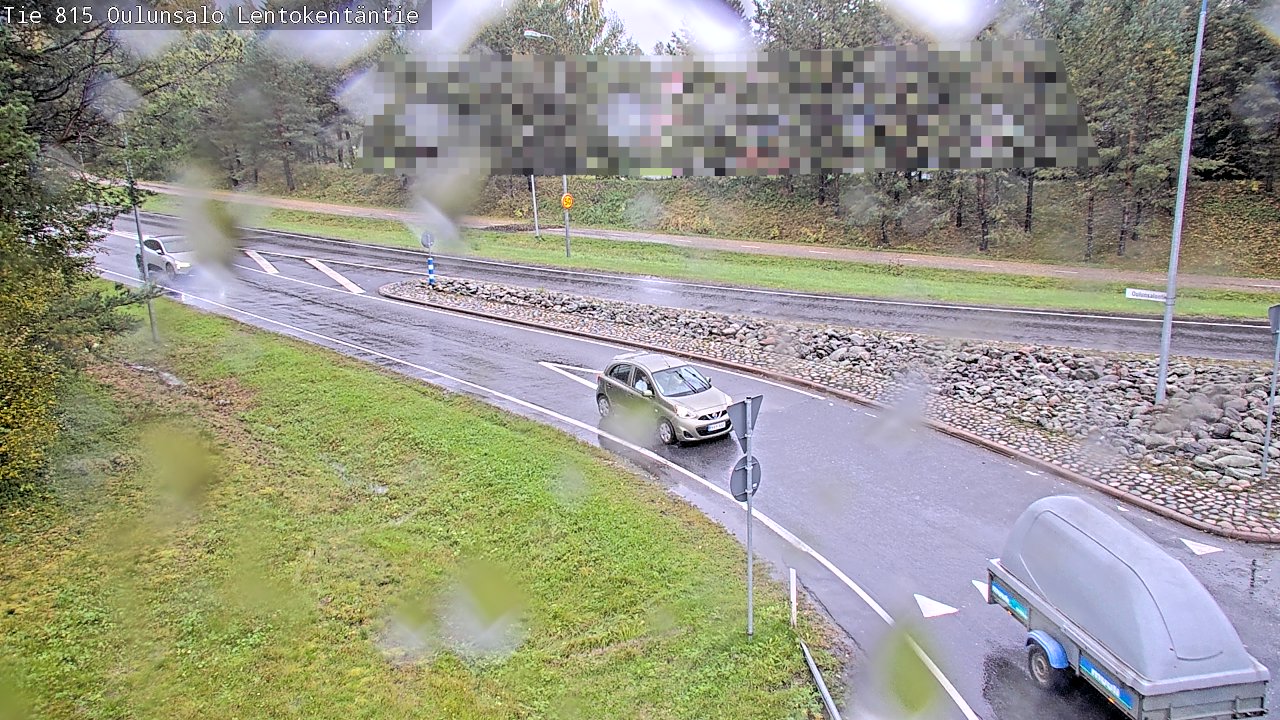 Weather Camera Image Road 816 Oulunsalo, Lentokentäntie, Oulu, Pohjois-Pohjanmaa