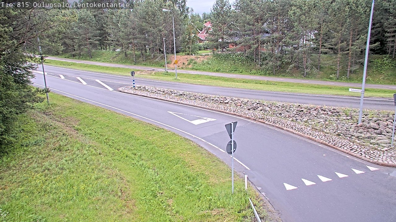 Kelikamerat Kuva Tie 816 Oulunsalo, Lentokentäntie, Oulu, Pohjois-Pohjanmaa