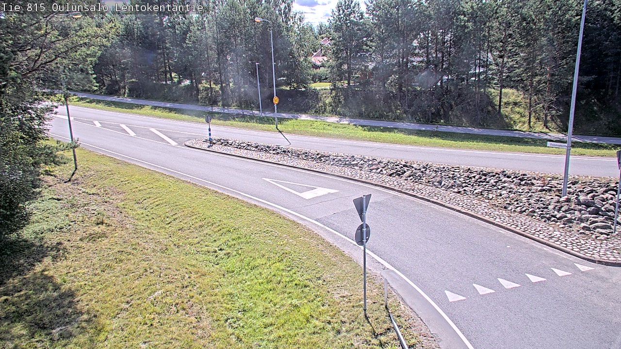 Kelikamerat Kuva Tie 816 Oulunsalo, Lentokentäntie, Oulu, Pohjois-Pohjanmaa
