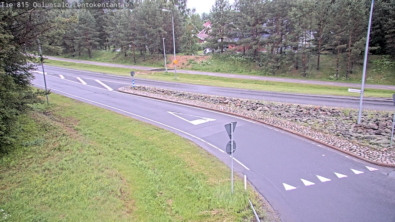 Kelikamerat Kuva Tie 816 Oulunsalo, Lentokentäntie, Oulu, Pohjois-Pohjanmaa