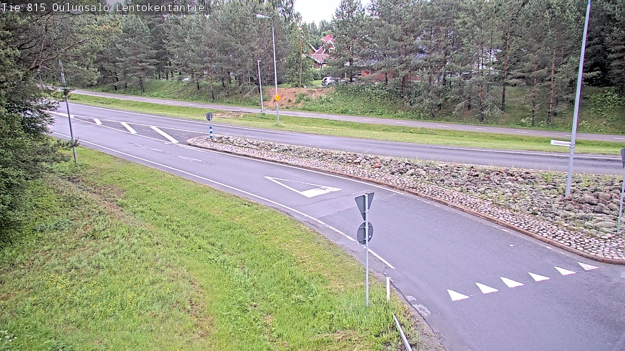 Kelikamerat Kuva Tie 816 Oulunsalo, Lentokentäntie, Oulu, Pohjois-Pohjanmaa