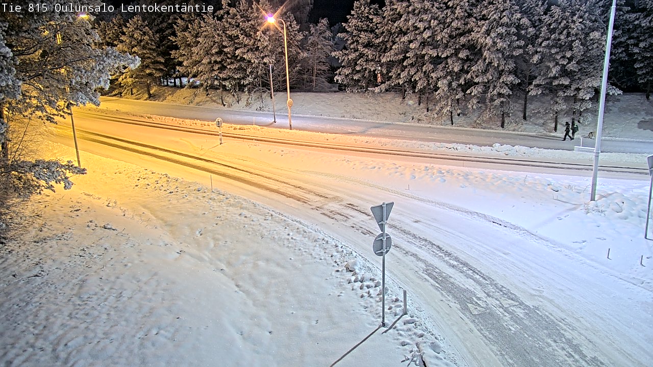 Kelikamerat Kuva Tie 816 Oulunsalo, Lentokentäntie, Oulu, Pohjois-Pohjanmaa