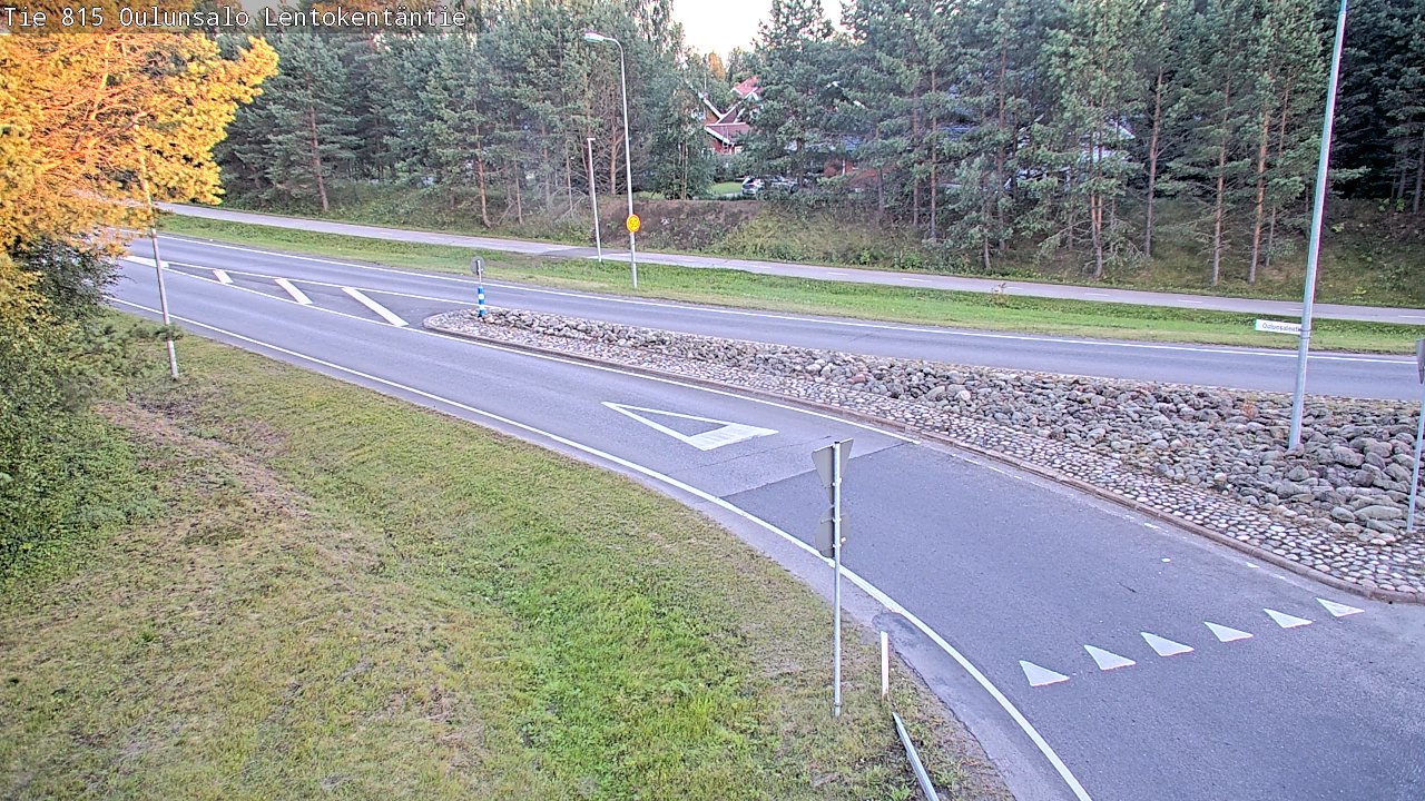 Kelikamerat Kuva Tie 816 Oulunsalo, Lentokentäntie, Oulu, Pohjois-Pohjanmaa