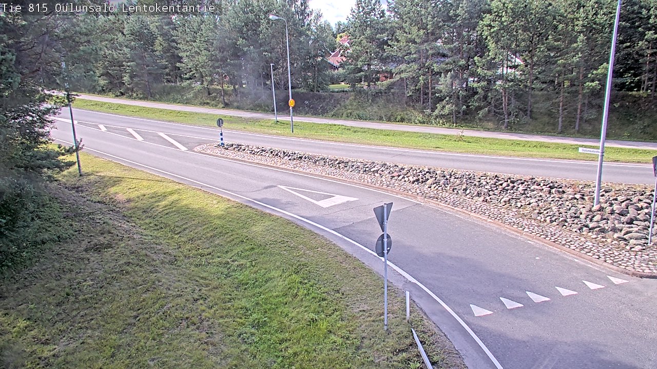 Kelikamerat Kuva Tie 816 Oulunsalo, Lentokentäntie, Oulu, Pohjois-Pohjanmaa