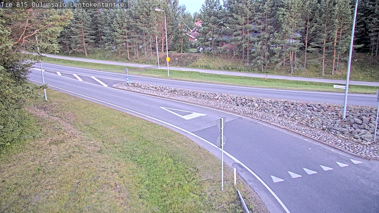 Kelikamerat Kuva Tie 816 Oulunsalo, Lentokentäntie, Oulu, Pohjois-Pohjanmaa