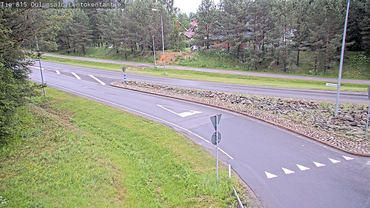 Kelikamerat Kuva Tie 816 Oulunsalo, Lentokentäntie, Oulu, Pohjois-Pohjanmaa