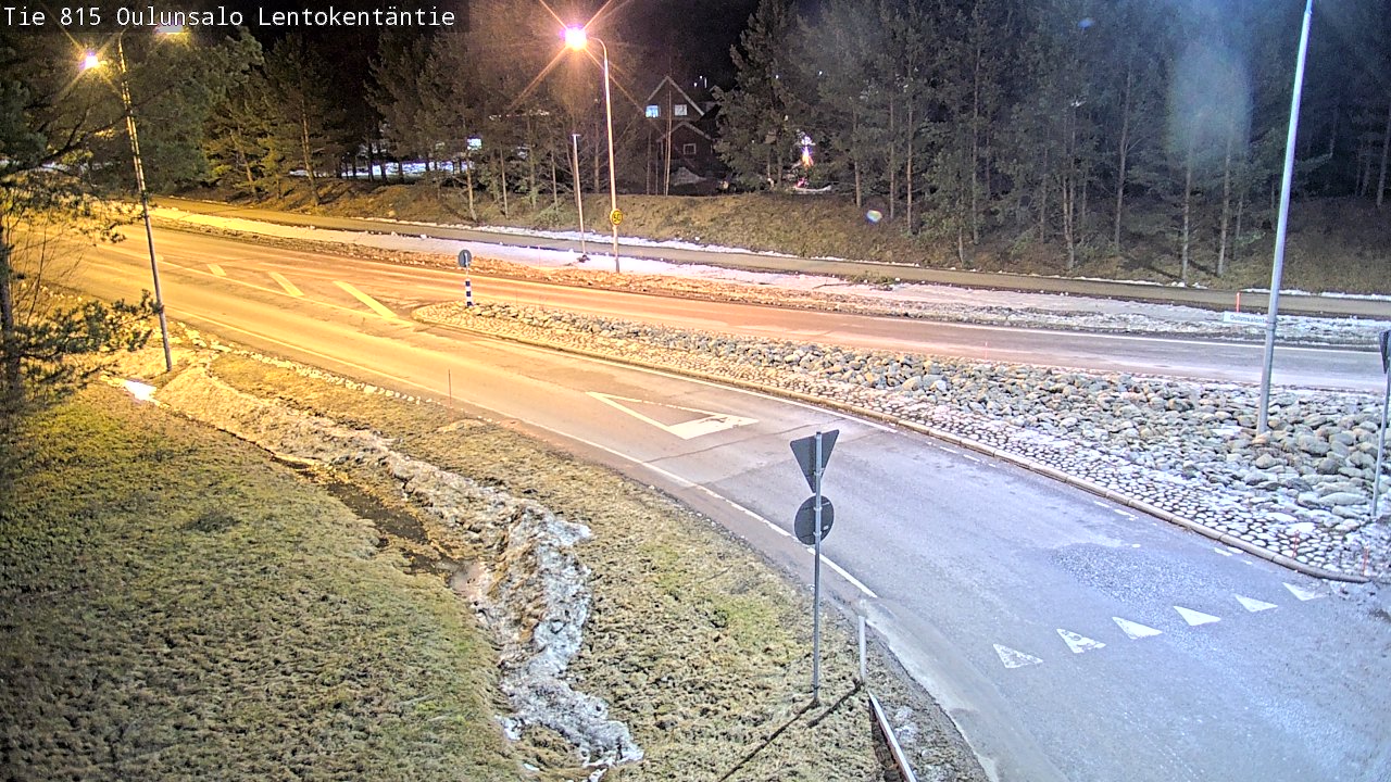 Kelikamerat Kuva Tie 816 Oulunsalo, Lentokentäntie, Oulu, Pohjois-Pohjanmaa