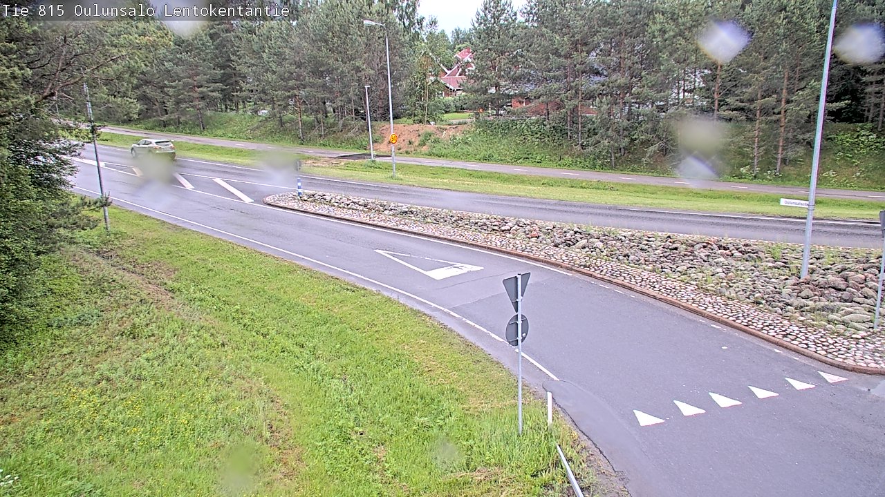 Kelikamerat Kuva Tie 816 Oulunsalo, Lentokentäntie, Oulu, Pohjois-Pohjanmaa