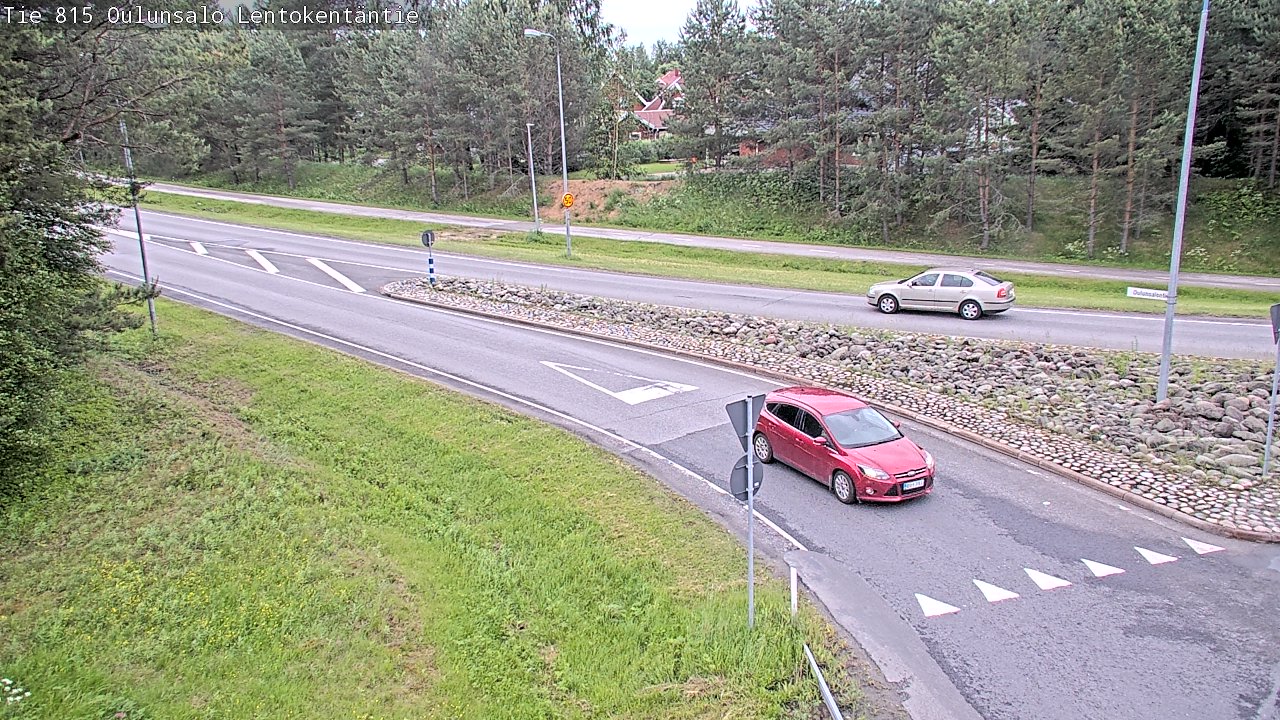 Kelikamerat Kuva Tie 816 Oulunsalo, Lentokentäntie, Oulu, Pohjois-Pohjanmaa