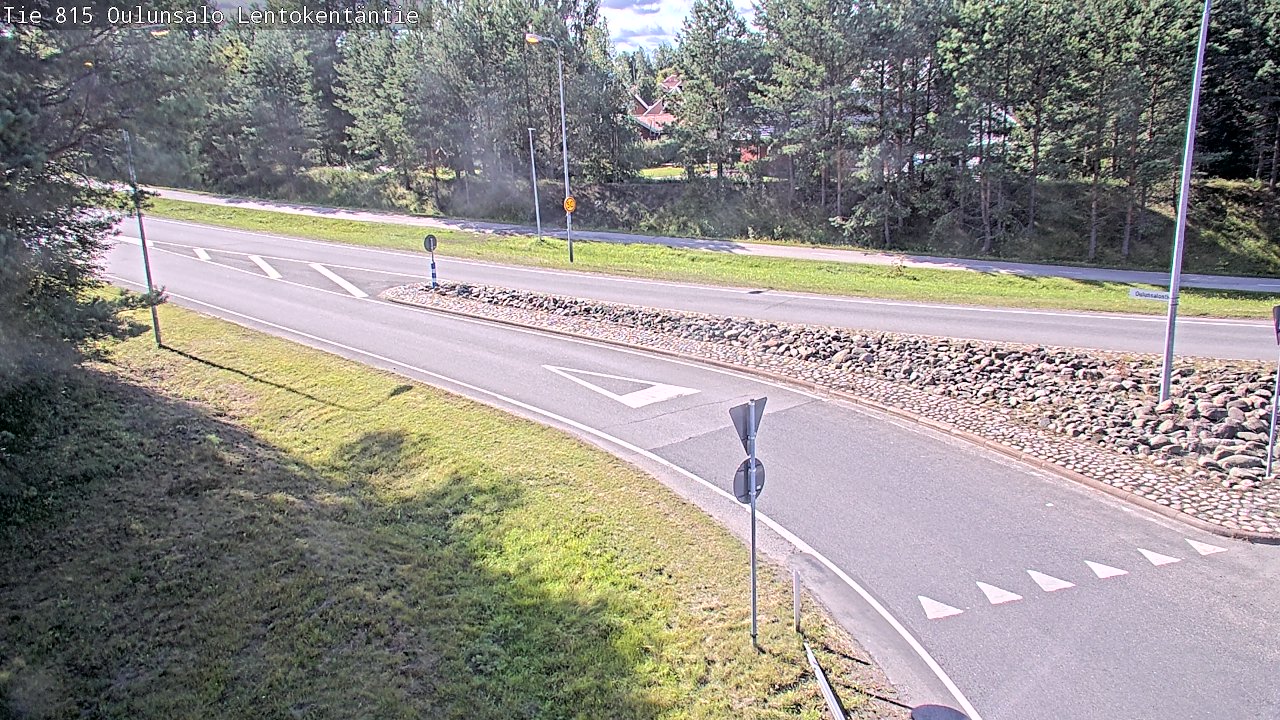 Kelikamerat Kuva Tie 816 Oulunsalo, Lentokentäntie, Oulu, Pohjois-Pohjanmaa
