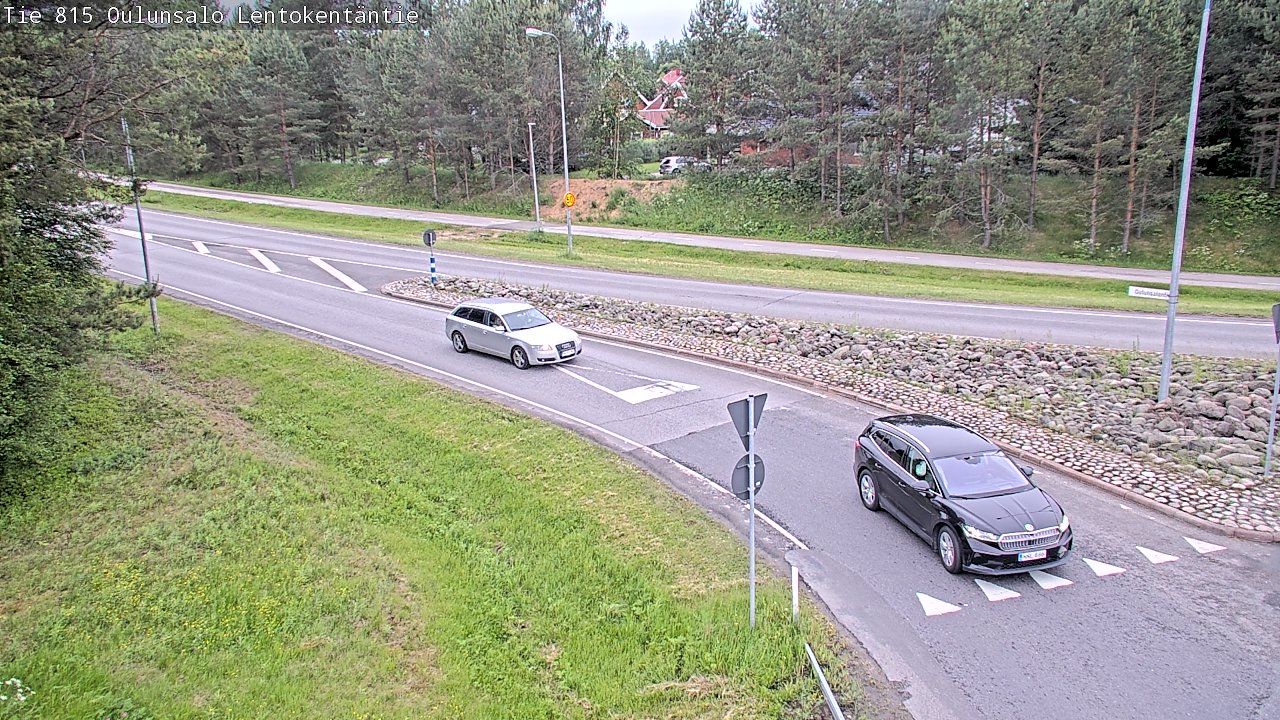 Kelikamerat Kuva Tie 816 Oulunsalo, Lentokentäntie, Oulu, Pohjois-Pohjanmaa