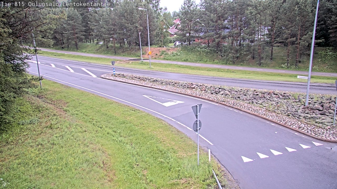 Kelikamerat Kuva Tie 816 Oulunsalo, Lentokentäntie, Oulu, Pohjois-Pohjanmaa