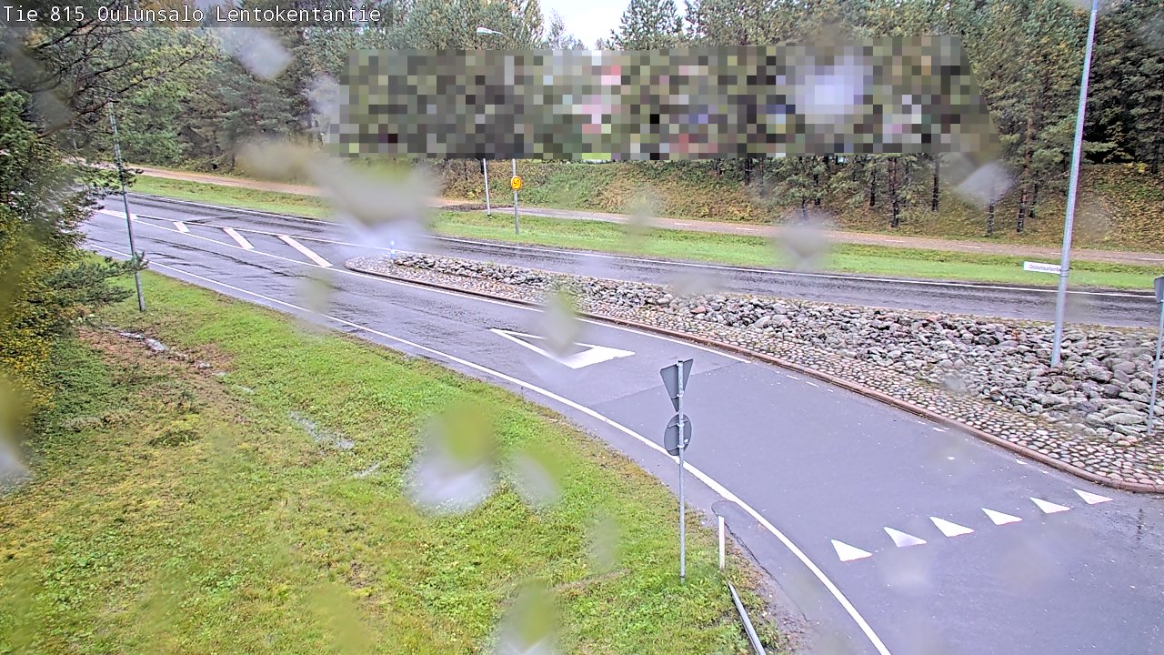 Weather Camera Image Road 816 Oulunsalo, Lentokentäntie, Oulu, Pohjois-Pohjanmaa