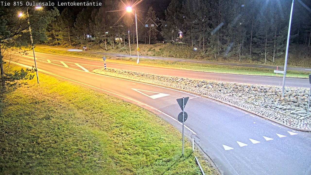 Kelikamerat Kuva Tie 816 Oulunsalo, Lentokentäntie, Oulu, Pohjois-Pohjanmaa