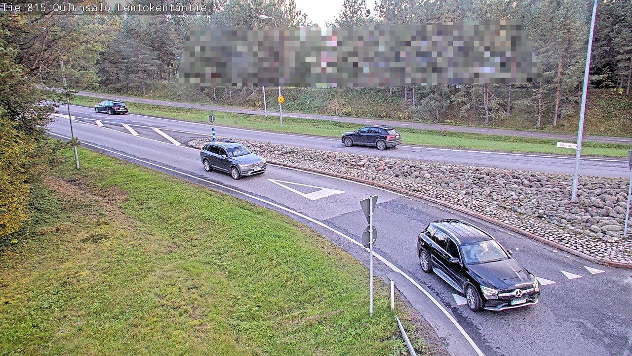 Kelikamerat Kuva Tie 816 Oulunsalo, Lentokentäntie, Oulu, Pohjois-Pohjanmaa