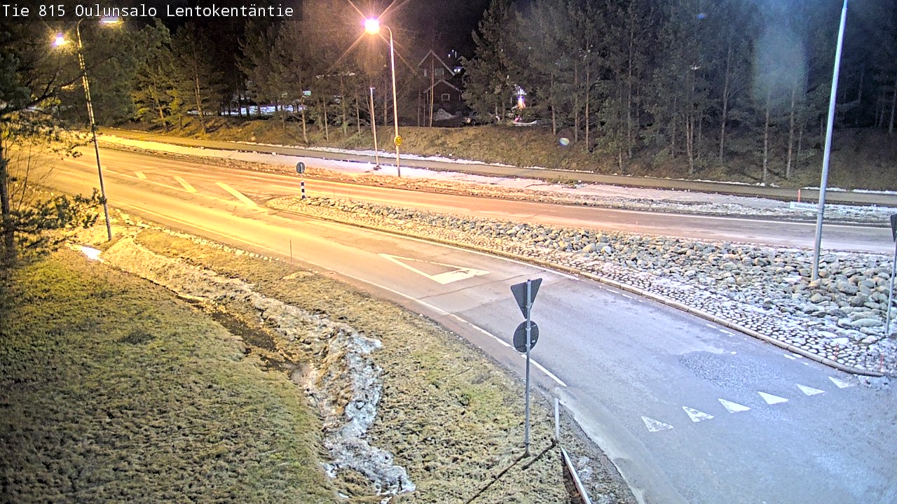 Kelikamerat Kuva Tie 816 Oulunsalo, Lentokentäntie, Oulu, Pohjois-Pohjanmaa