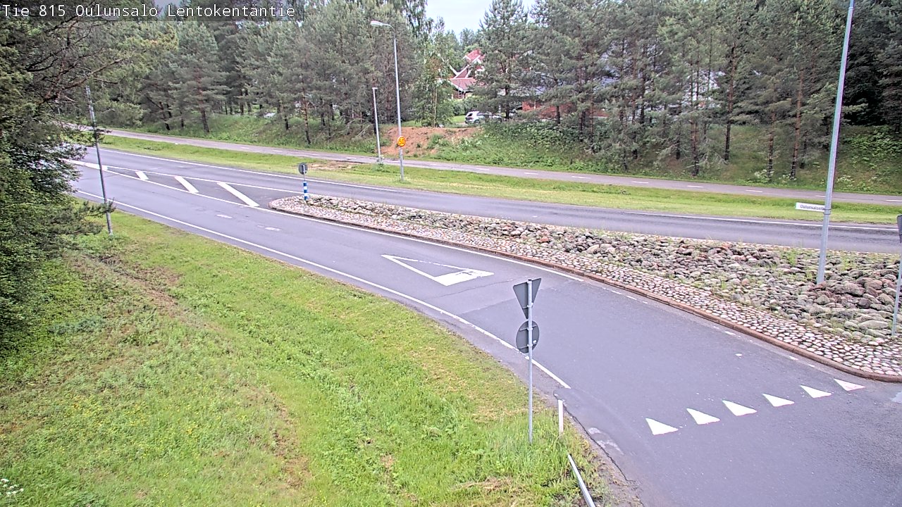 Kelikamerat Kuva Tie 816 Oulunsalo, Lentokentäntie, Oulu, Pohjois-Pohjanmaa