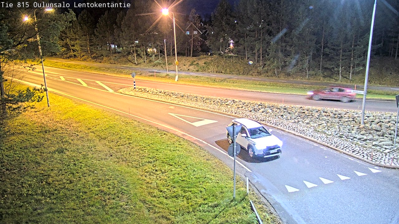 Kelikamerat Kuva Tie 816 Oulunsalo, Lentokentäntie, Oulu, Pohjois-Pohjanmaa