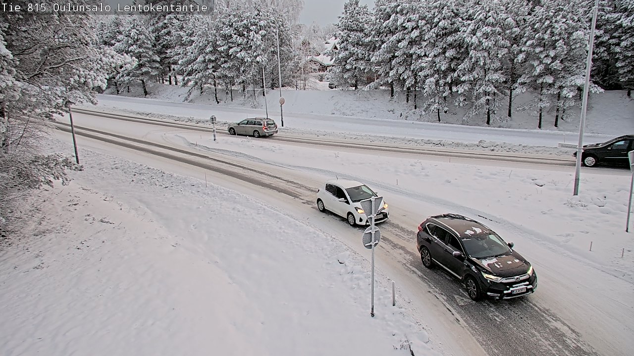 Kelikamerat Kuva Tie 816 Oulunsalo, Lentokentäntie, Oulu, Pohjois-Pohjanmaa