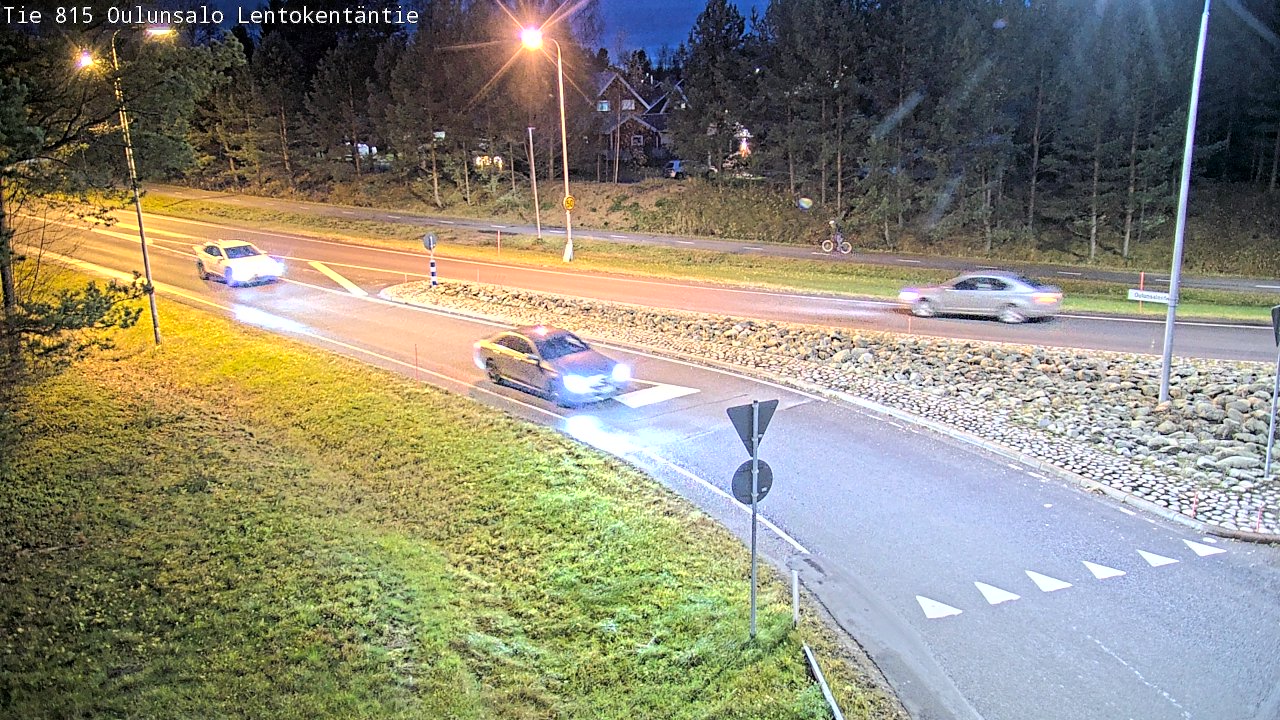 Kelikamerat Kuva Tie 816 Oulunsalo, Lentokentäntie, Oulu, Pohjois-Pohjanmaa