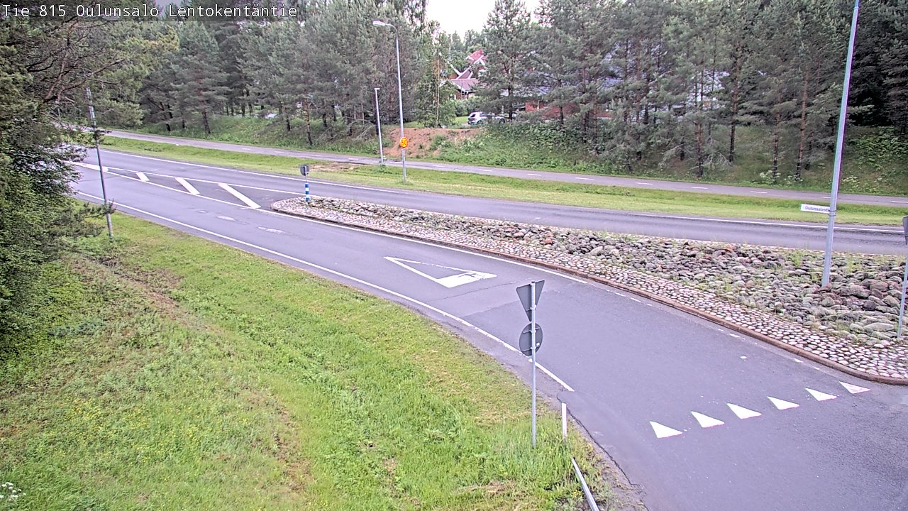 Kelikamerat Kuva Tie 816 Oulunsalo, Lentokentäntie, Oulu, Pohjois-Pohjanmaa
