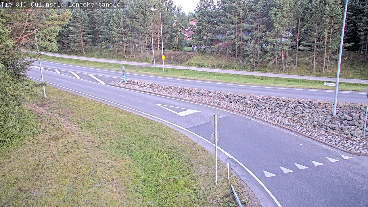Kelikamerat Kuva Tie 816 Oulunsalo, Lentokentäntie, Oulu, Pohjois-Pohjanmaa