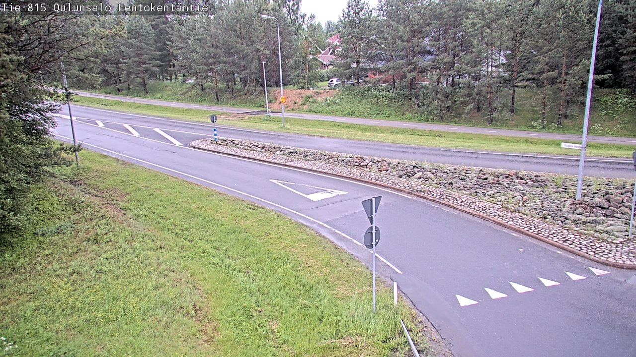 Kelikamerat Kuva Tie 816 Oulunsalo, Lentokentäntie, Oulu, Pohjois-Pohjanmaa