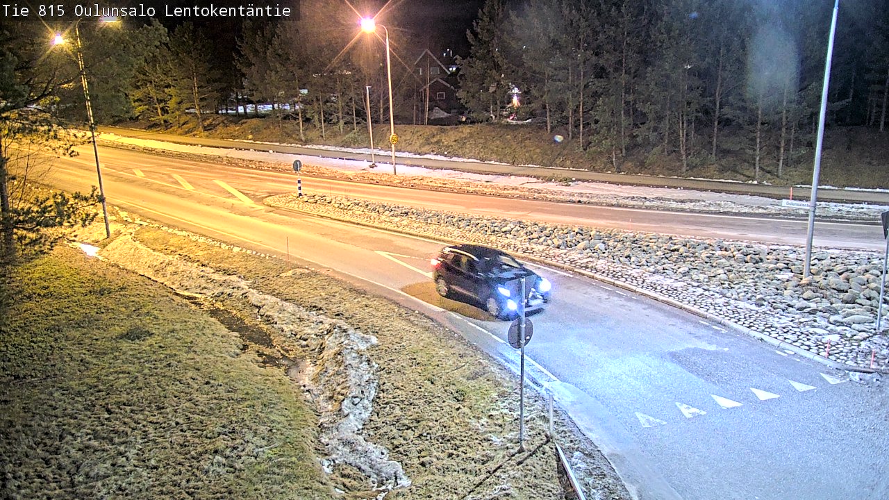 Kelikamerat Kuva Tie 816 Oulunsalo, Lentokentäntie, Oulu, Pohjois-Pohjanmaa