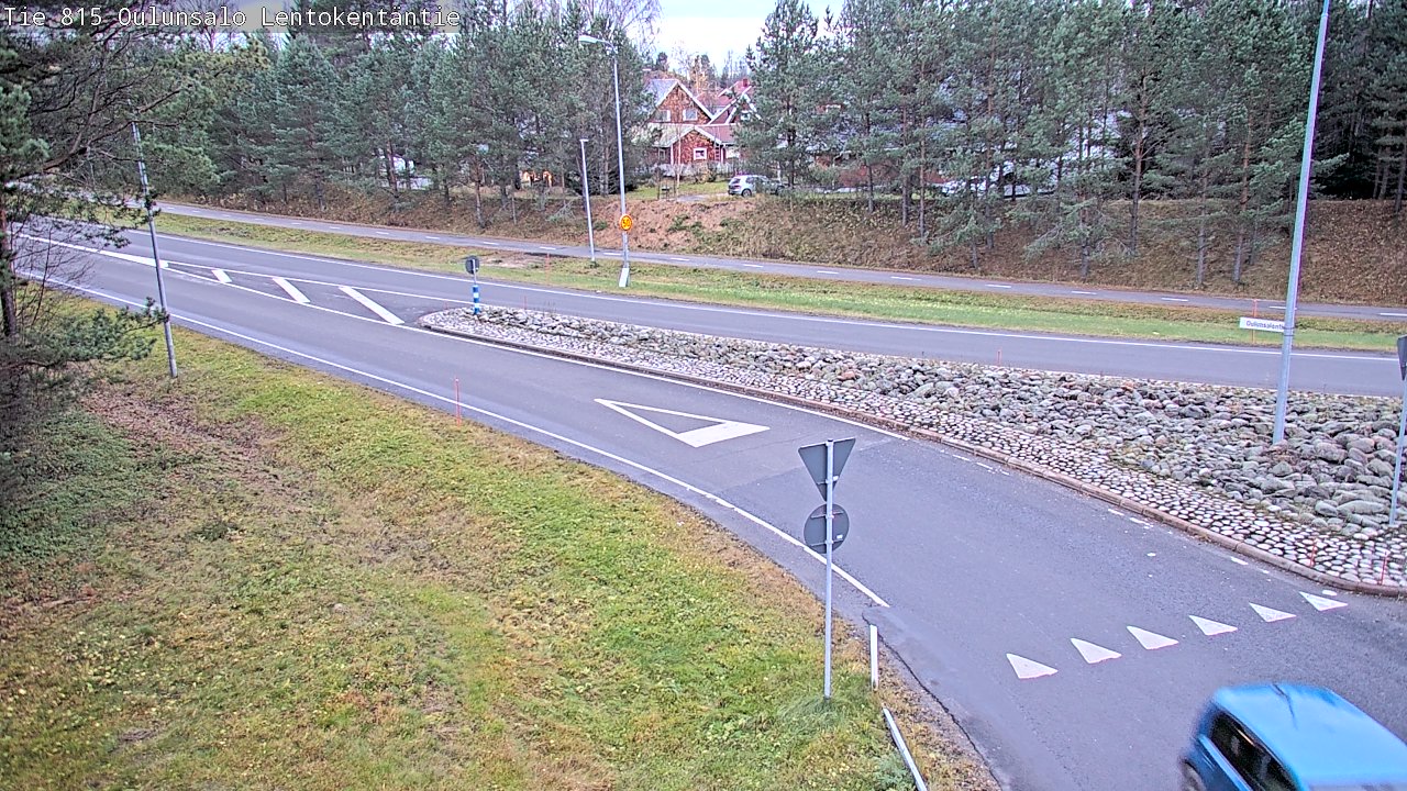 Kelikamerat Kuva Tie 816 Oulunsalo, Lentokentäntie, Oulu, Pohjois-Pohjanmaa