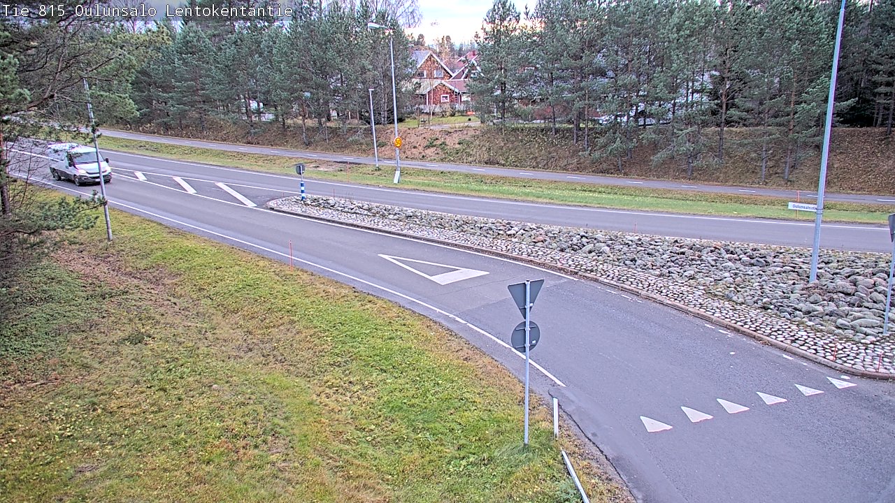 Kelikamerat Kuva Tie 816 Oulunsalo, Lentokentäntie, Oulu, Pohjois-Pohjanmaa