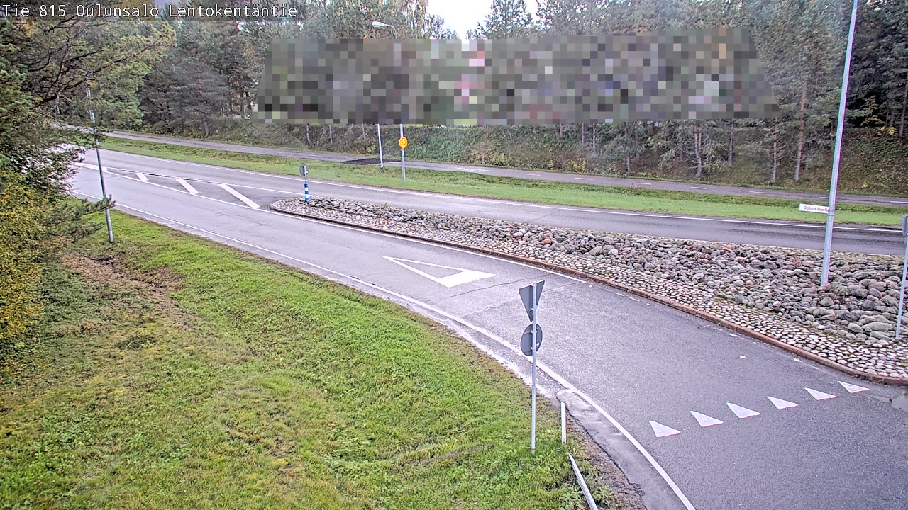 Kelikamerat Kuva Tie 816 Oulunsalo, Lentokentäntie, Oulu, Pohjois-Pohjanmaa