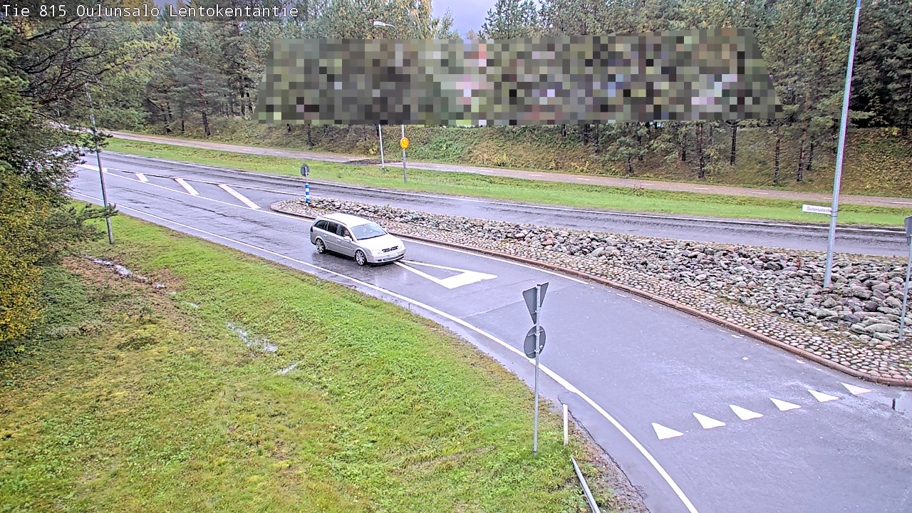 Weather Camera Image Road 816 Oulunsalo, Lentokentäntie, Oulu, Pohjois-Pohjanmaa